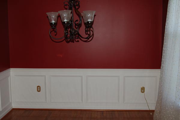 picture frame wainscot